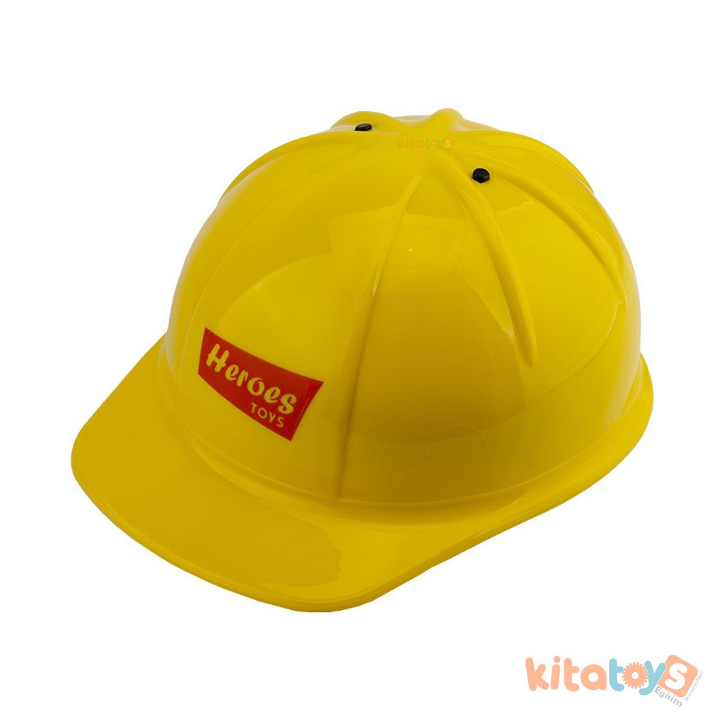 Baret İnşaat Tamirci Bareti Kaskı (Oyuncak Kask) 868