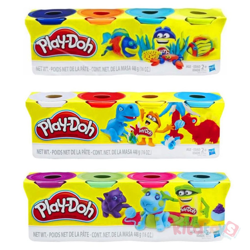 Play-Doh 4'lü Oyun Hamuru (Hasbro)