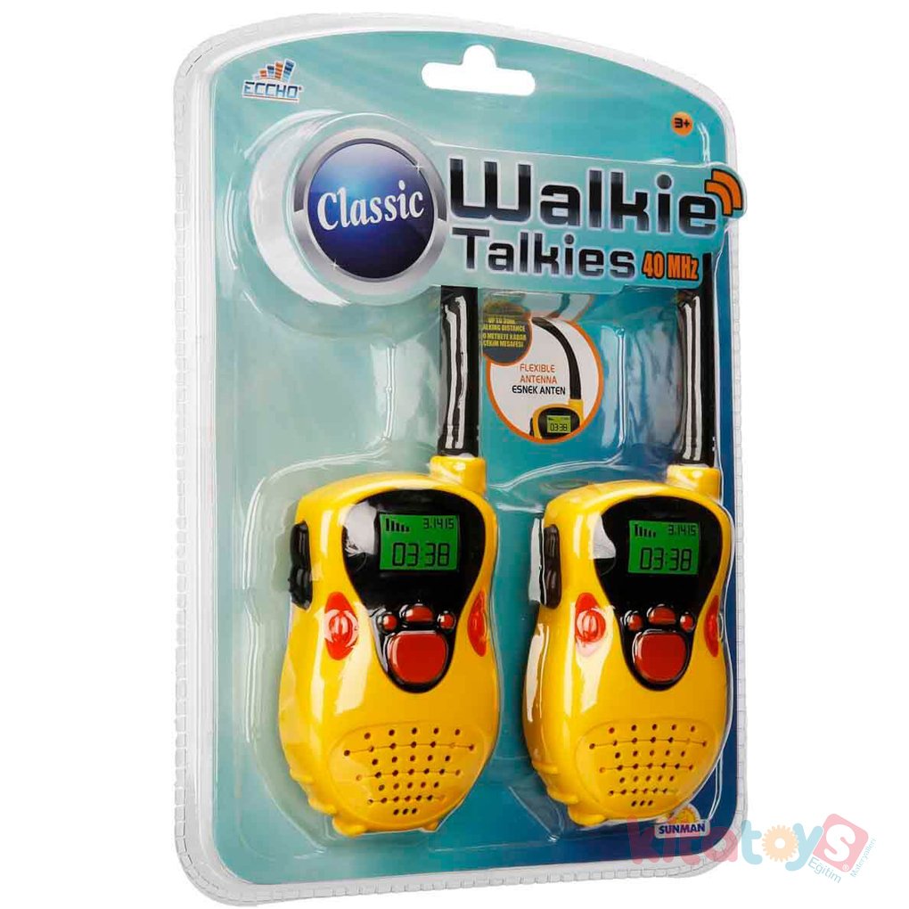 Telsiz Telefon Seti (Walkie Talkie Eğitici Oyuncak)