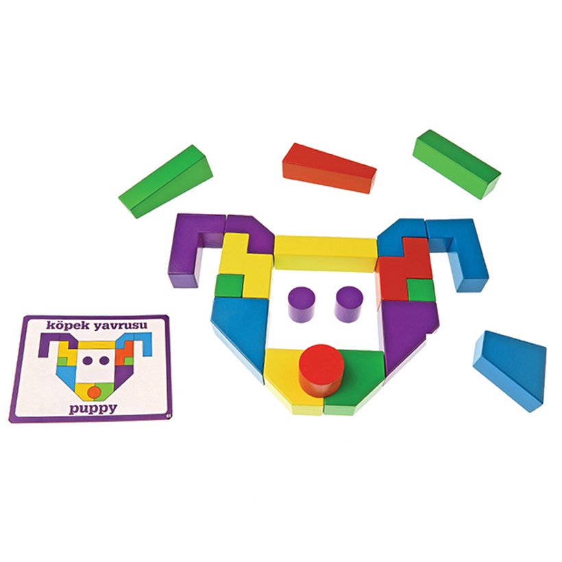 Sihirli Ahşap Bloklar-Toys Magic Blocks