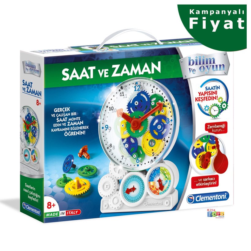 Saat ve Zaman 64993.8 Clementoni Bilim Fen