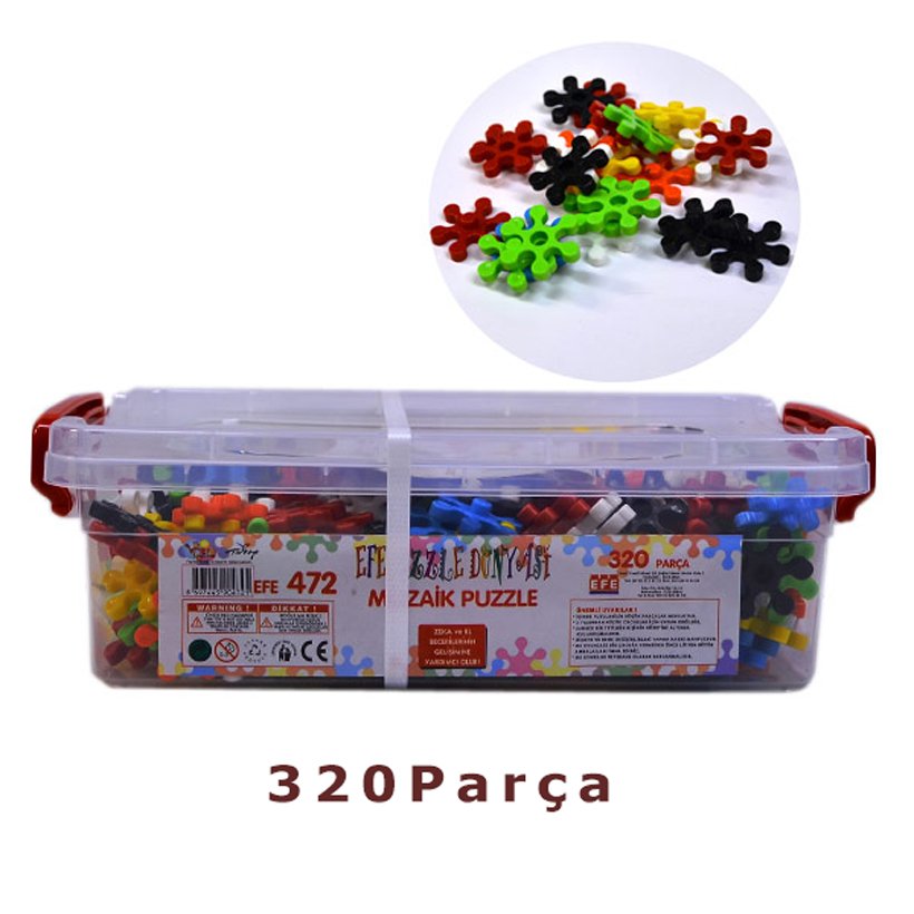 Mozaik Puzzle 320 Anaokulu Eğitici Oyuncak