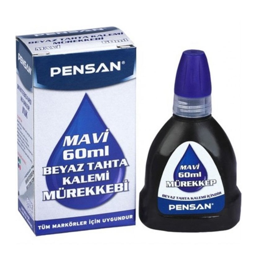 Tahta Kalemi MÜREKKEP 60 ml Mavi-4800